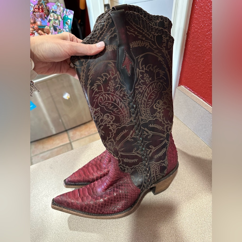 Corral Boots - Red Python